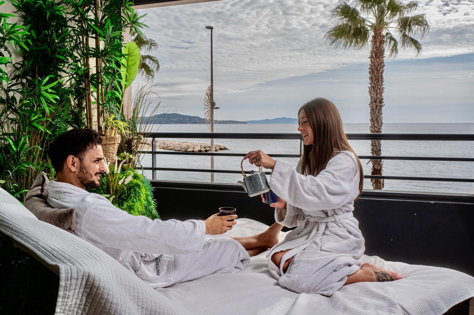 Blue Summer Vibes Mini Studio For Two, Ac, Parking, Beach At 50M, Spa Access -2 La Ciotat Eksteriør billede